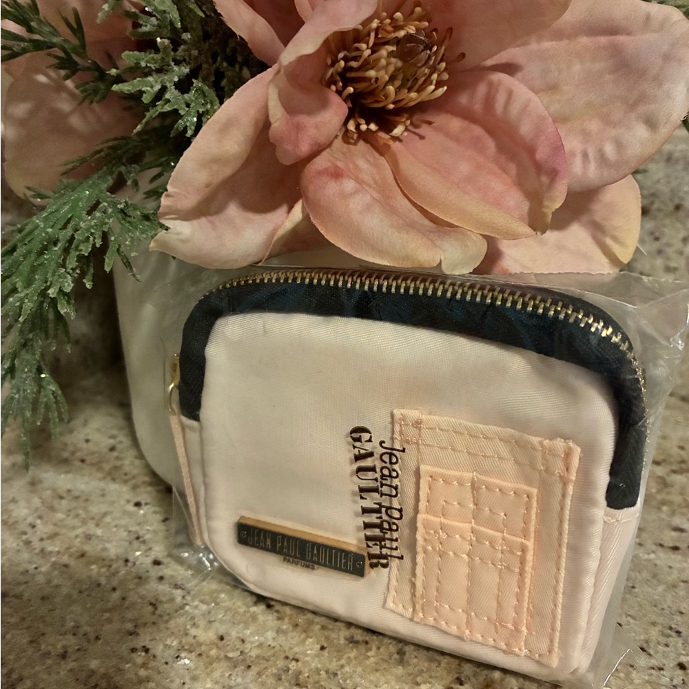 NEW!! Jean Paul Gaultier Blush Pink Mini Wallet